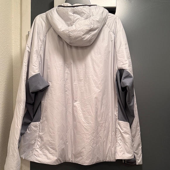 NWT REI Co-op Flash Insulated Hybrid Hoodie Silver Gray Jacket, Women’s Plus 3X - Picture 4 of 15